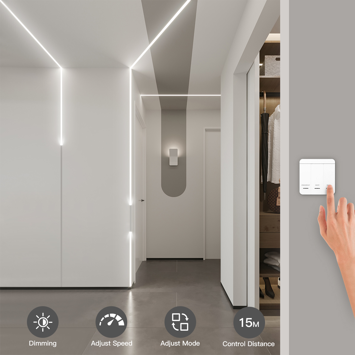 Smart Addressable1-4pcs LED St - đánh giá và giá Commercial Kitchen Lights
